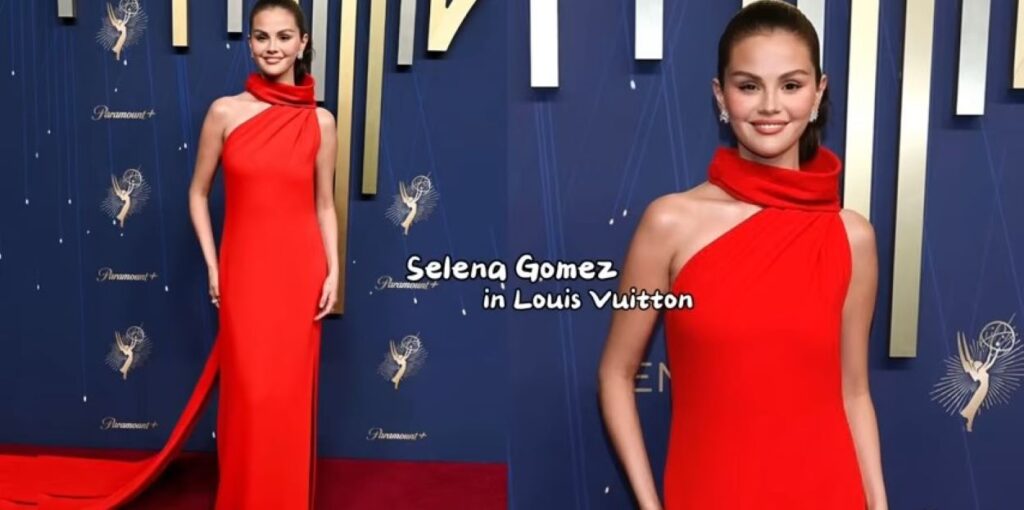 Selena Gomez at the Emmys 2025