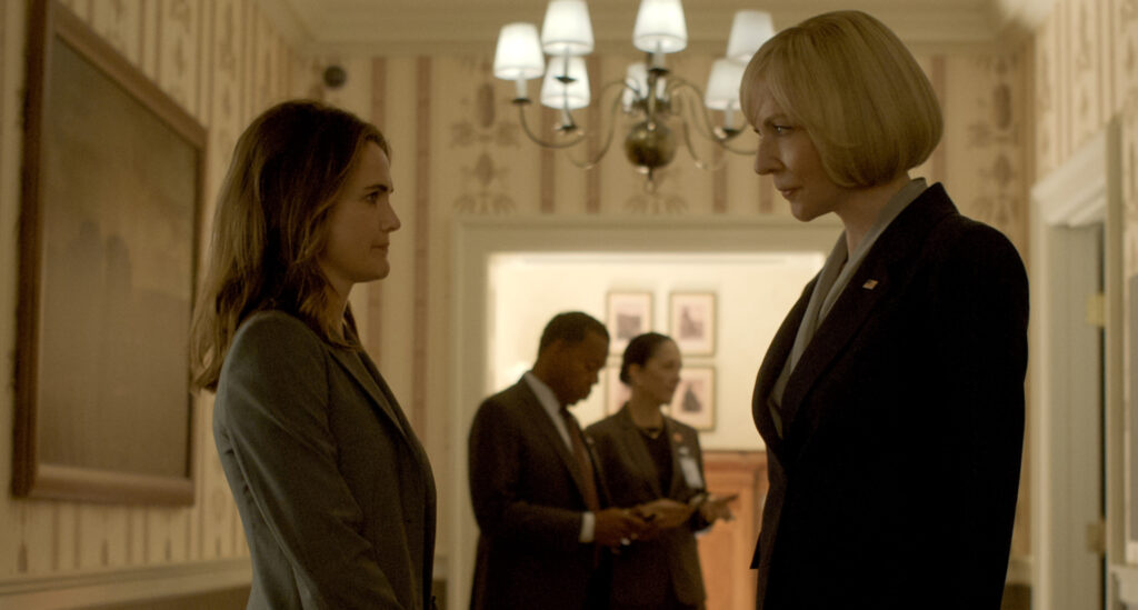 The central, world-ending crisis of the final episodes centered on the discovery of a disabled Russian nuclear submarine off the coast of the United Kingdom. Inside its ruined hull lay the ultimate game-changer: the Poseidon torpedo, described as an underwater, nuclear-armed drone capable of creating a devastating, long-lasting radioactive fallout. The existence of this doomsday weapon—unclaimed and unsecured in UK waters—turned the fragile US-UK alliance into a zero-sum game.