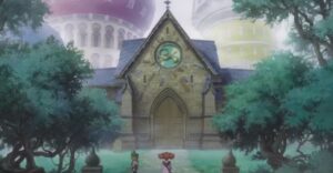 Endor College of Magic in the animated movie, Mary and the Witch's Flower