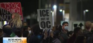 santa ana protest against ICE in OC