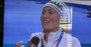 Francesca Lollobrigida wins Gold in speed skating