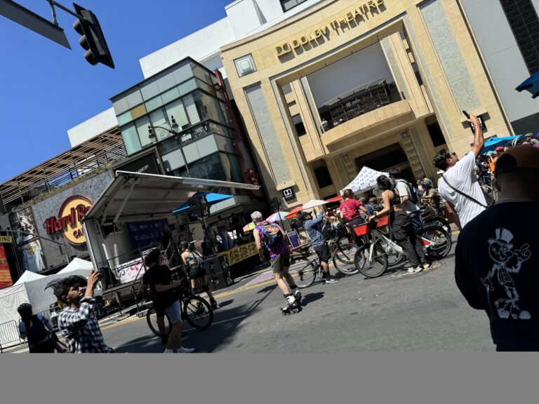My iPhone photo of Dolby Theater in Hollywood in August 2024 during Cicla event